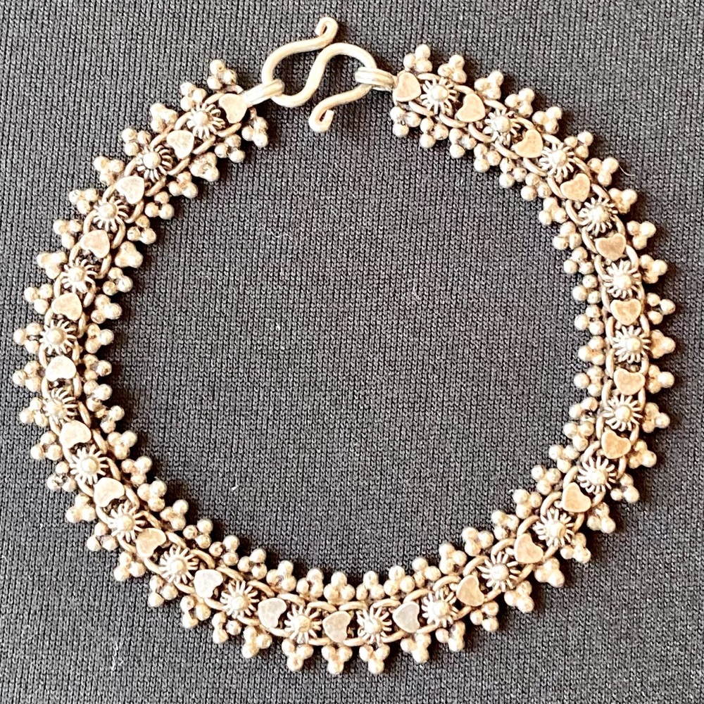 Sterling silver Thai bracelet